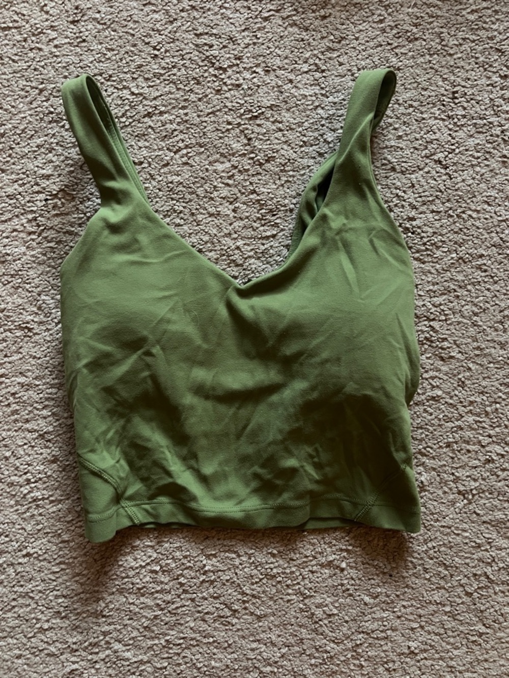 lululemon athletica Green Scoop align tank